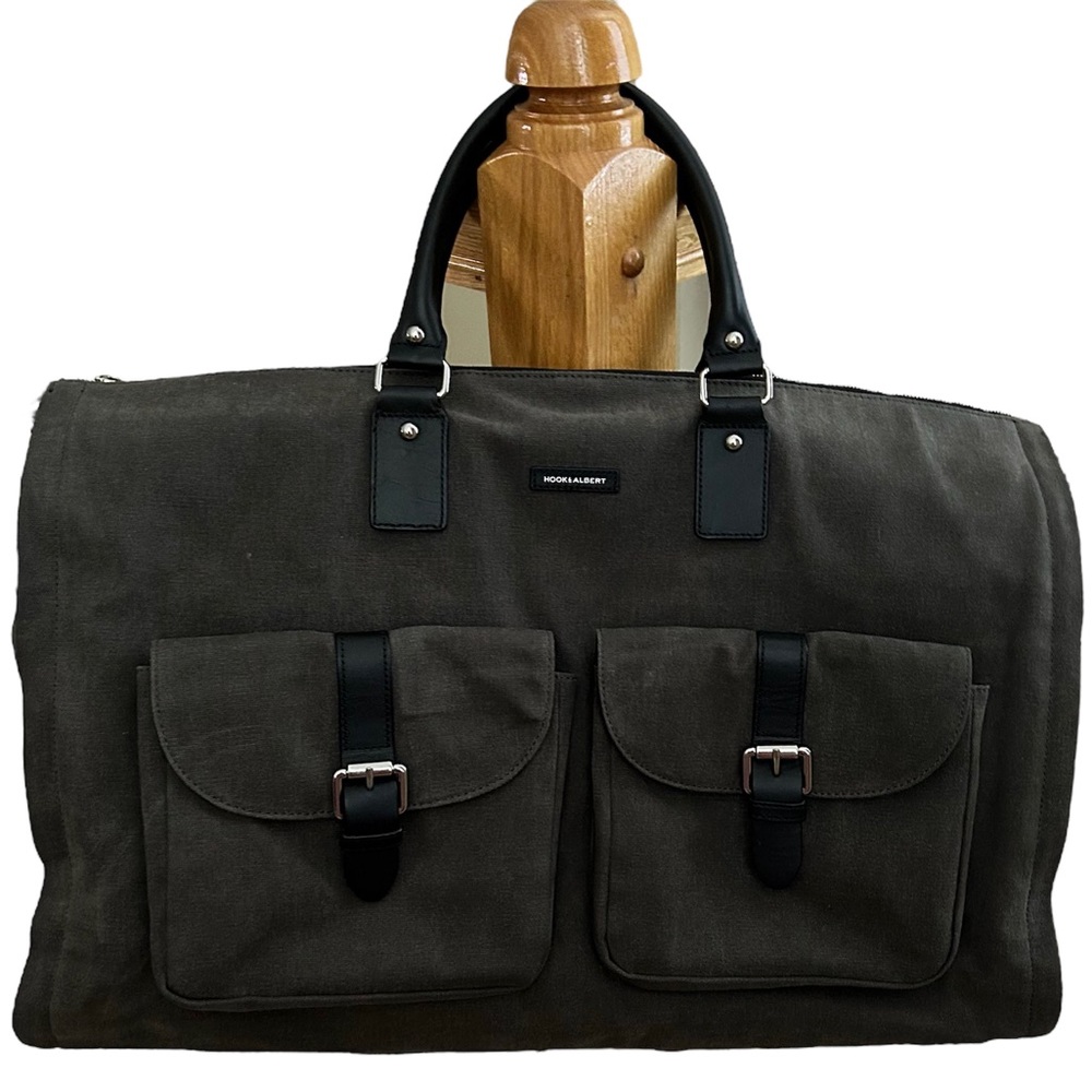 Hook & Albert Fabric Weekender Garment Bag
